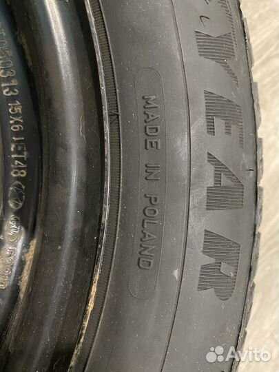 Зимняя резина Goodyear на kia rio, solaris