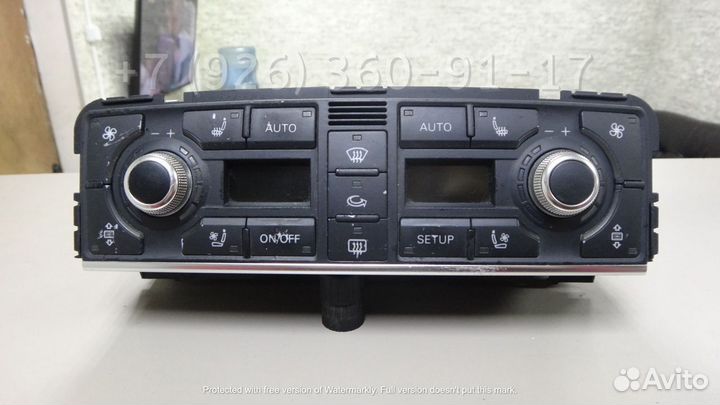 Блок климат контроля Audi A8 D3 4E0820043B