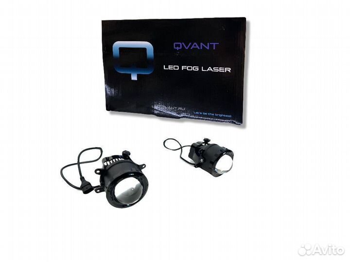 Laser птф Renault Sandero I Led-Qvant