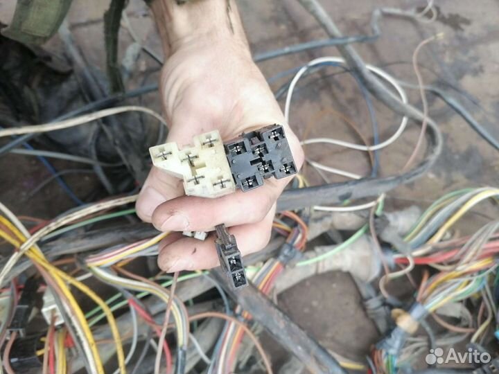 Проводка фольксваген гольф 2 1.6 - 1.8 моновпрыск