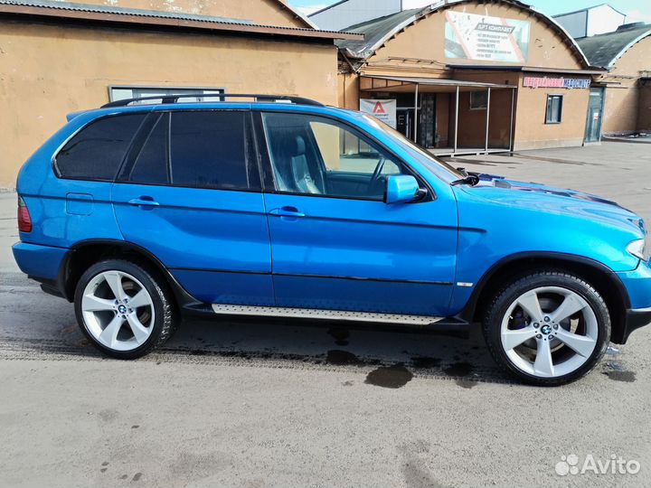 BMW X5 4.4 AT, 2004, 378 000 км