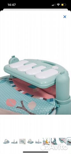 Развивающий коврик с пианино