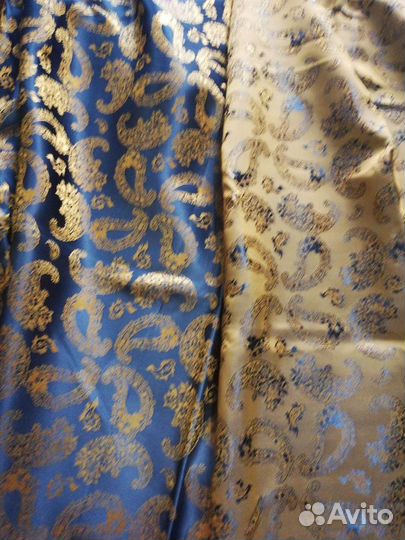 Ткань портьерная двусторонняя