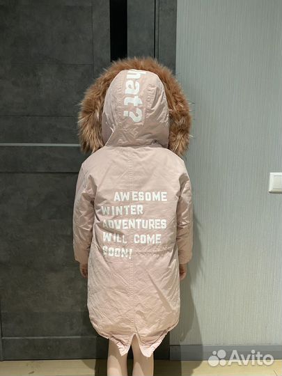 Куртка парка для девочки 122