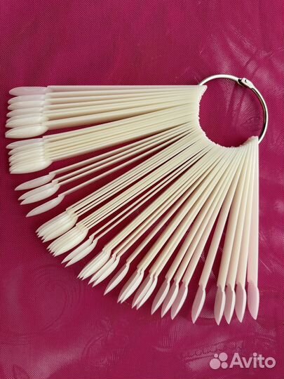 Типсы на кольце 50 шт. в упаковке