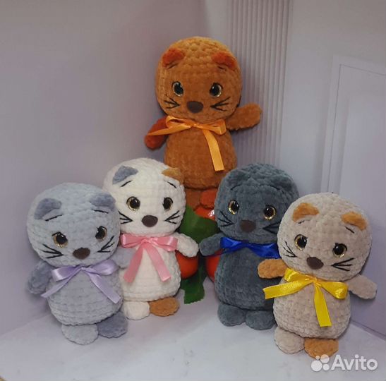 Кот, Котик. Мягкая игрушка ручной работы