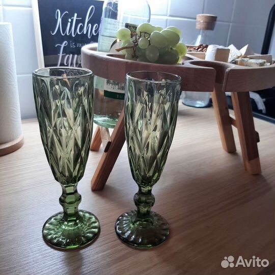 Бокалы для шампанского 6 шт