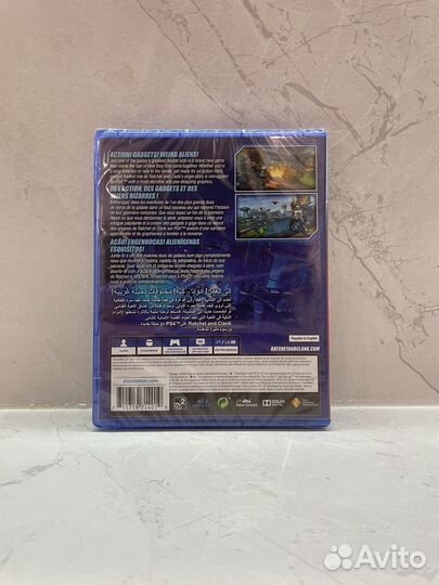 Диск Ratchet & Clank игра PS4 детская