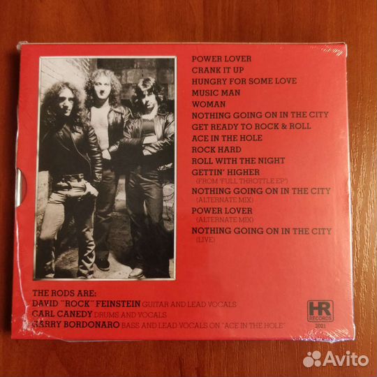 The Rods – The Rods (Jewel case with slipcase)