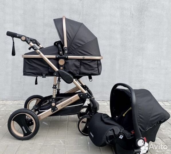 Коляска 2 в 1 с автолюлькой