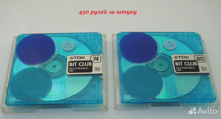 Минидиски Minidisc TDK Bit Club