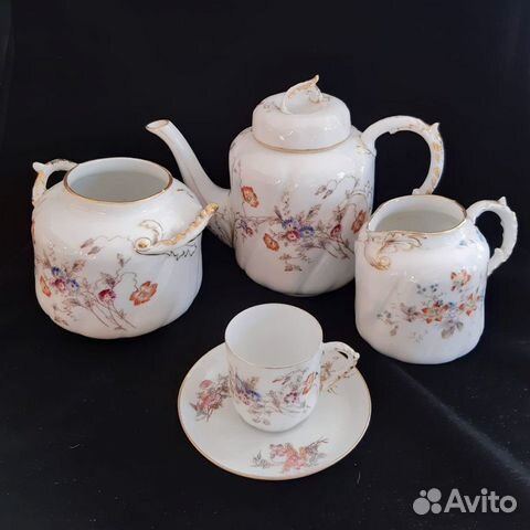 Набор для кофе/чая фарфоровый Лимож