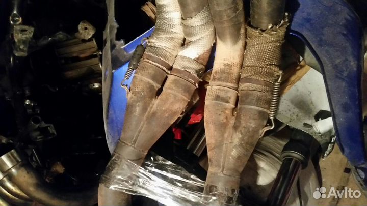 Honda cbr1000rr 04-07 коллектор штаны