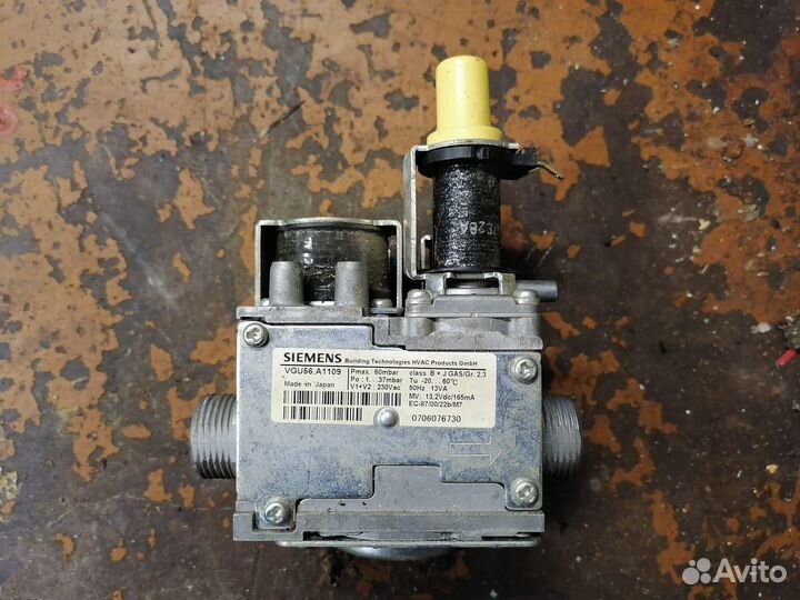 Газовый клапан Siemens VGU56S. A1109