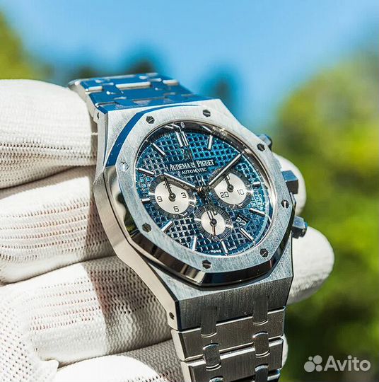 Часы Audemars Piguet Chronograph blue