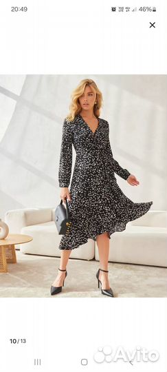 Платье женское на запах