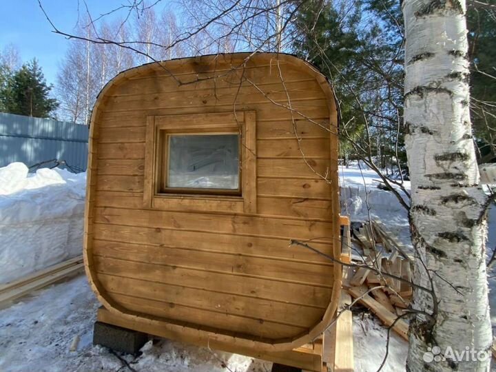 Баня-бочка от производителя