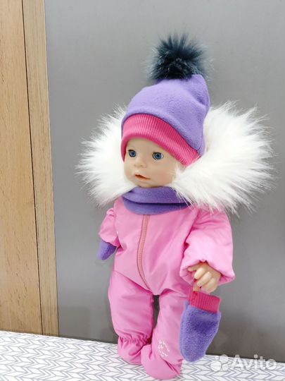 Одежда для куколк(Комбинезон) беби борн 43-45 см