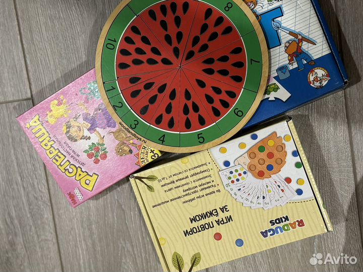 Настольные игры 2+ 3+