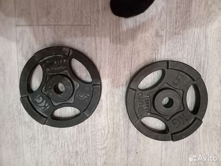 Блины для штанги 5 кг