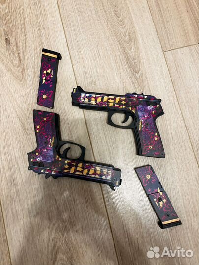 Игровые деревянные пистолеты VozWooden Dual Beret