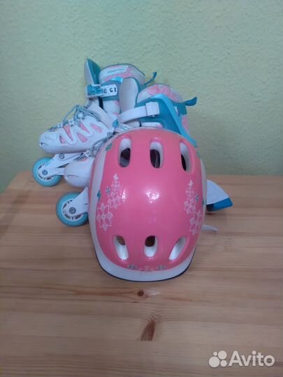 Коньки роликовые раздвижные