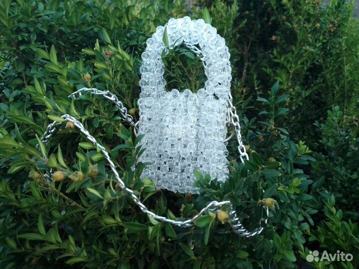 Сумка женская из бусин