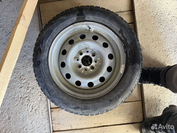 Литые диски r14 на ваз с зимней резиной