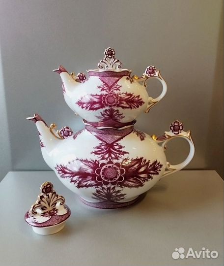 Чайники заварочные Розовая ветка