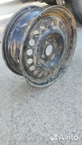 Диск 1 шт r15 4x100 штамповка оригинальные