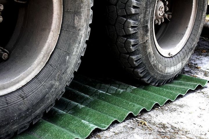 Полимерный шифер 1680х1190мм 12 волн