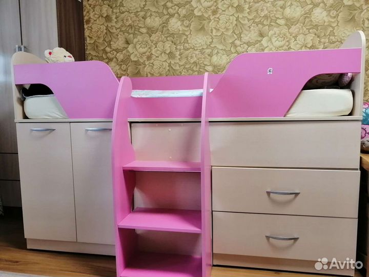 Кровать трансформер + ортопедический матрас