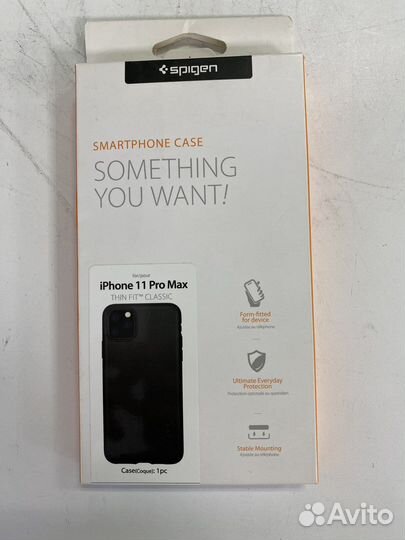 Чехол Spigen Thin Fit Classic для iPhone 11Pro Max