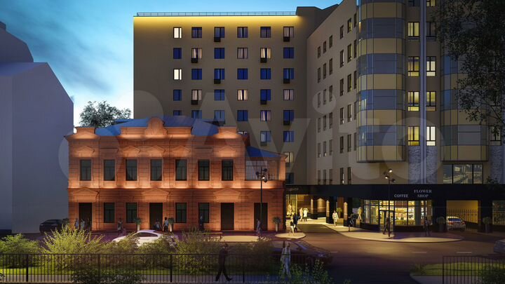 2-к. апартаменты, 49 м², 5/7 эт.