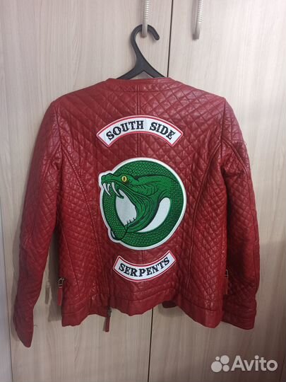 Куртка кожаная женская