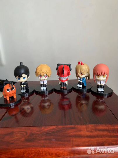 Фигурки «Человек-Бензопила» Сидячие