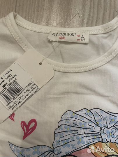 Костюм футболка/шорты для девочки