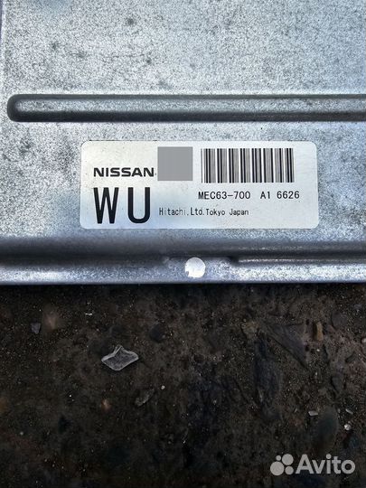 Блок управления двигателем nissan murano Z50, VQ35