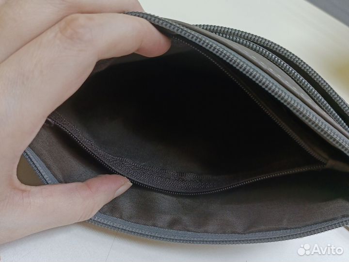 Сумка клатч из кожзама