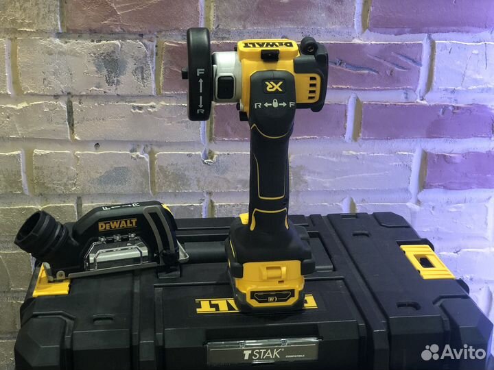 Мини ушм, мини болгарка Dewalt dcs438n