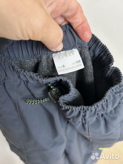 Брюки ZarA карго для мальчика 116