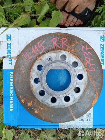 Тормозные диски на vw golf6