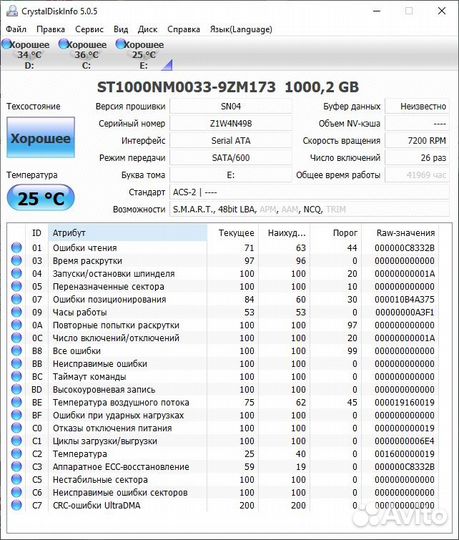 Жесткий диск 1 тб