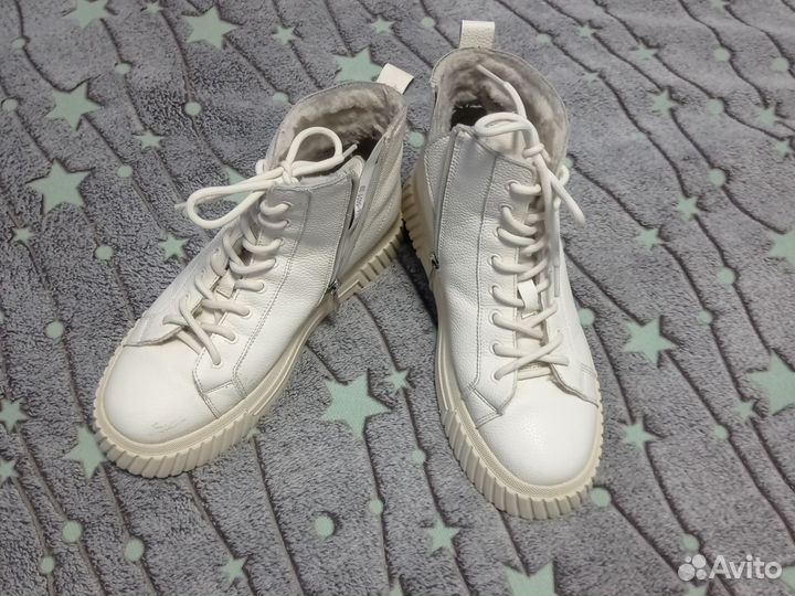 Кеды зимние женские натуральные 39-40