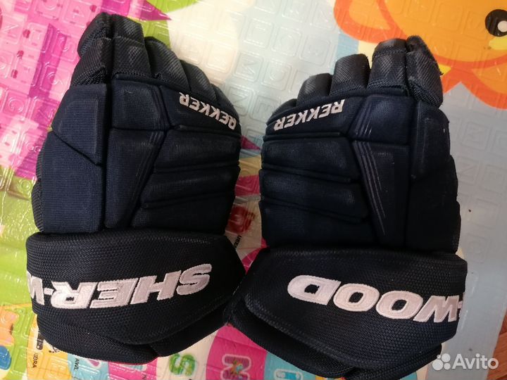 Краги хоккейные размер 14