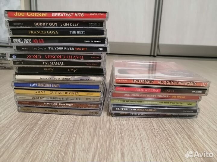 Коллекция cd компакт дисков