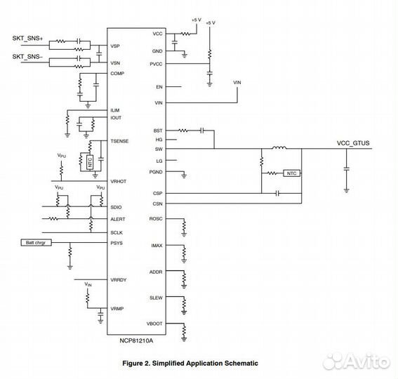 Микросхема NCP81210amntxg