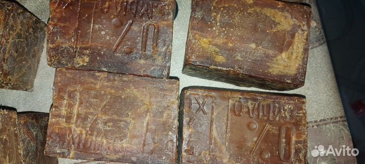 Мыло хозяйственное советское СССР