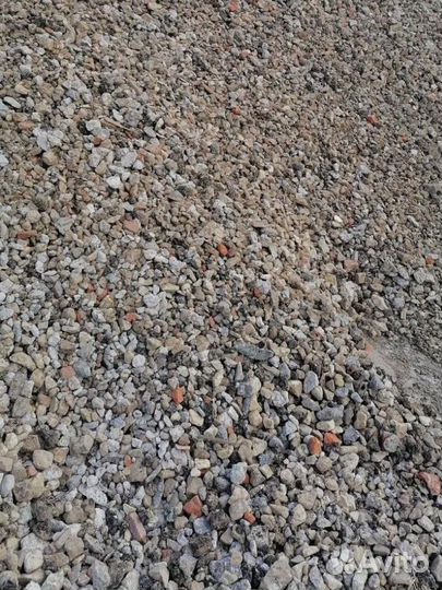 Щебень разного цвета