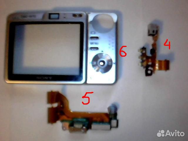 Sony DSC-W70 - оригинальные б/у детали